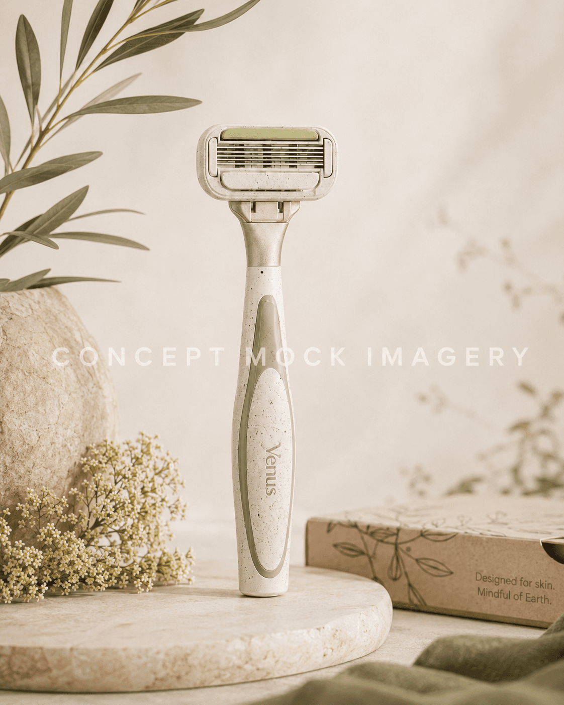 Venus disposable razor handle prototypes
